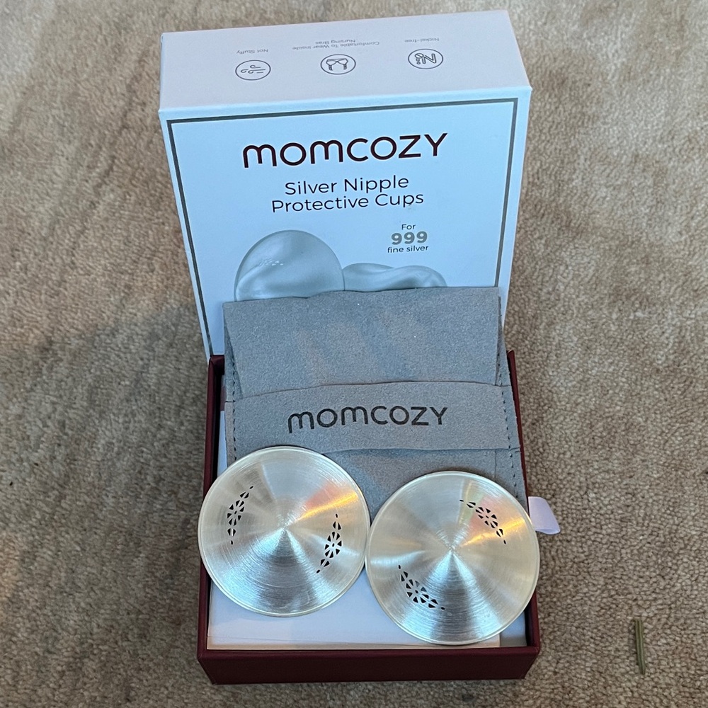 Momcozy Silver Nipple Protective Cups
